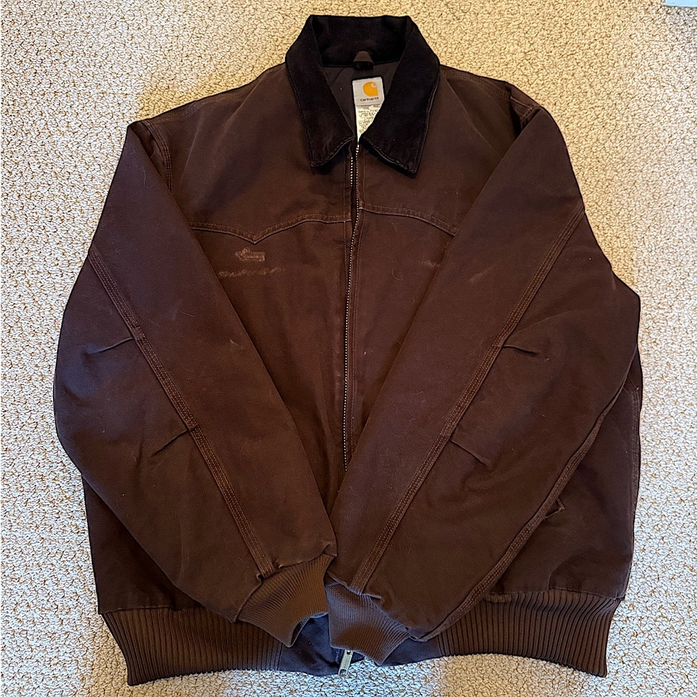 Vintage Carhartt Santa Fe Jacket – Model J14 DKB (2004)
Men’s XL